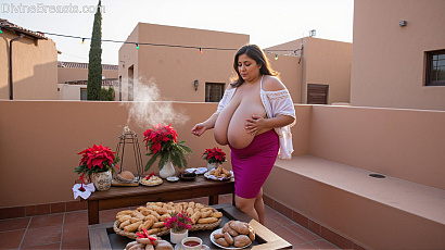 Divine Breasts 12 Days of Christmas Day 11